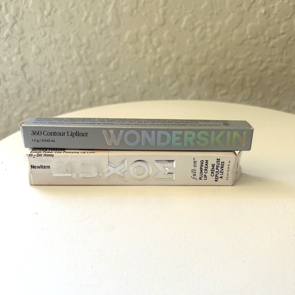 NWT Buxom Plumping Lip Cream/Wonderskin Contour Lipliner - Set